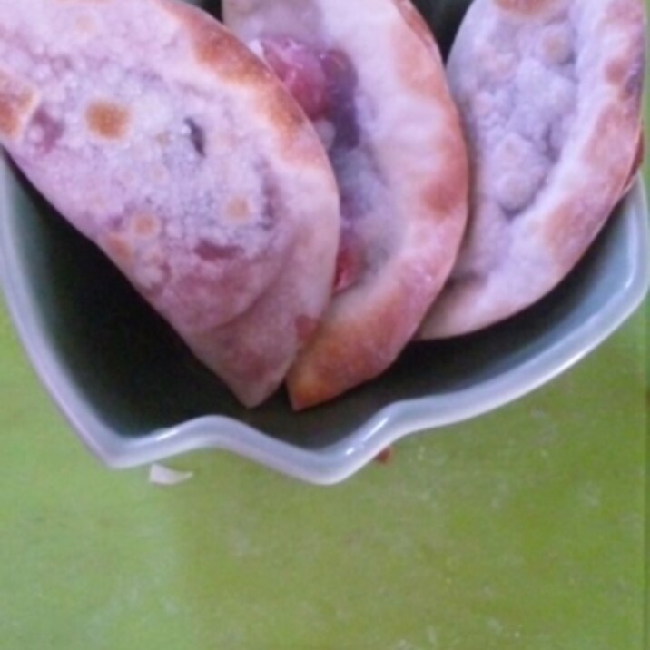 余った餃子の皮でミニパイ